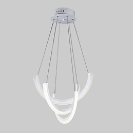 Moderne Pendelleuchte aus Acryl im zeitgenössischen Design