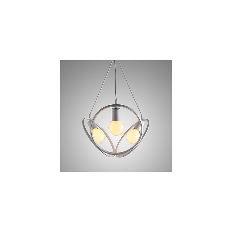 3 Lichter Kronleuchter Pendelleuchte Traditionell Klassisch Retro Metall