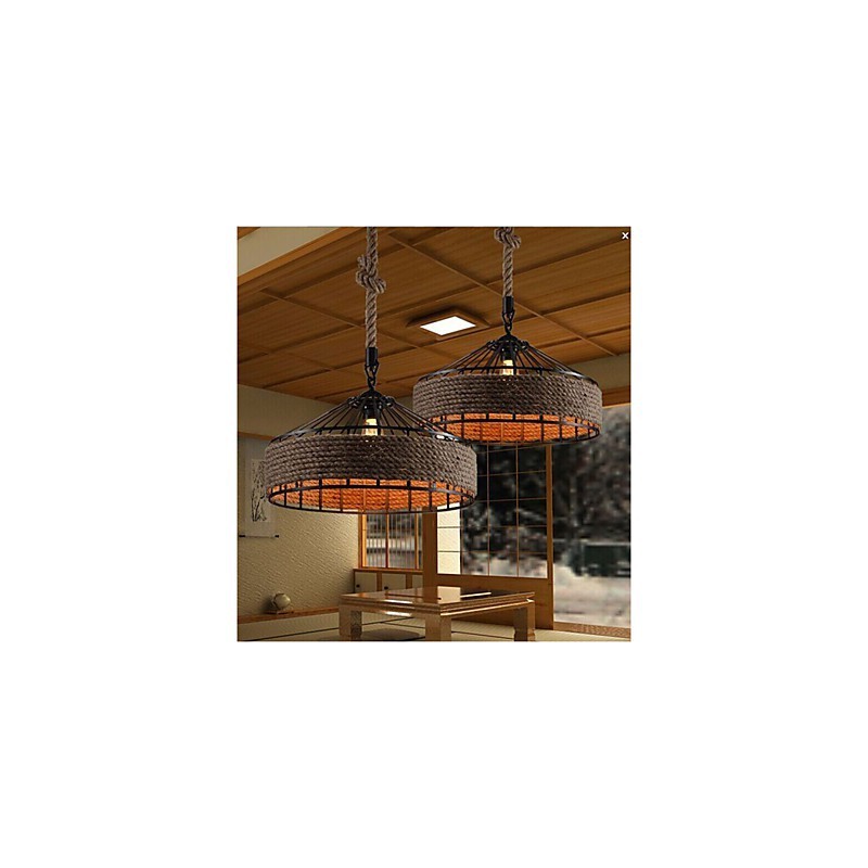 2 Licht Land Designer Andere Metall Kronleuchter Pendelleuchte