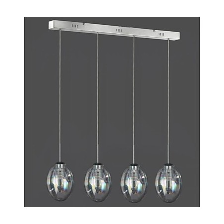 Moderne zeitgenössische traditionelle klassische Chrom-Metall-Pendelleuchte Moderne zeitgenössische traditionelle klassische Chrom-Metall-Pendelleuchte