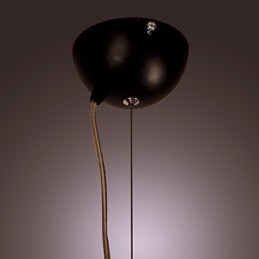 Moderne zeitgenössische Pendelleuchte mit Schalenmalerei
