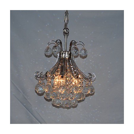 Moderne zeitgenössische Kristall Mini Stil Galvanisierte Kronleuchter Pendelleuchte Moderne zeitgenössische Kristall Mini Stil Galvanisierte Kronleuchter Pendelleuchte