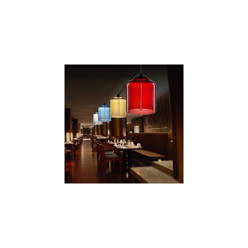 Retro Kreative Einkopf Glas Pendelleuchte Cafe Im Goldfischglas