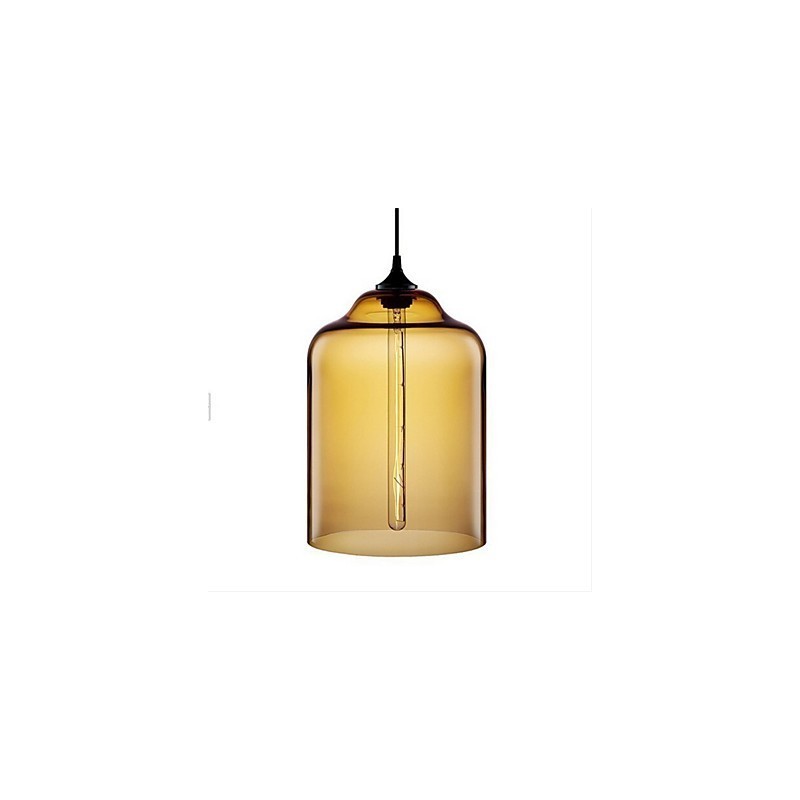 Retro Kreative Einkopf Glas Pendelleuchte Cafe Im Goldfischglas