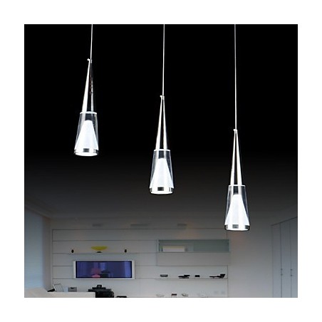 3 Lichter Pendelleuchte Modern Zeitgenössisch Metall 3 Lichter Pendelleuchte Modern Zeitgenössisch Metall
