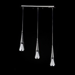 3 Lichter Pendelleuchte Modern Zeitgenössisch Metall