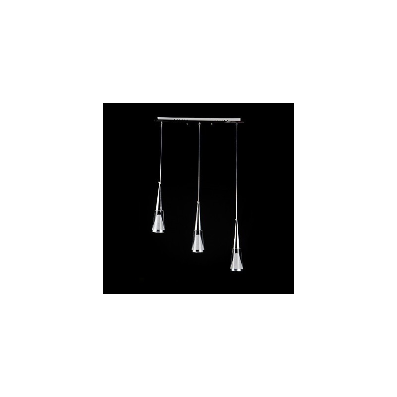 3 Lichter Pendelleuchte Modern Zeitgenössisch Metall