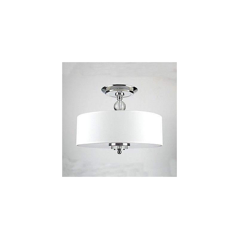 Moderne, stilvolle Pendelleuchte mit 3 Lichtern und Flanell-Lampenschirm