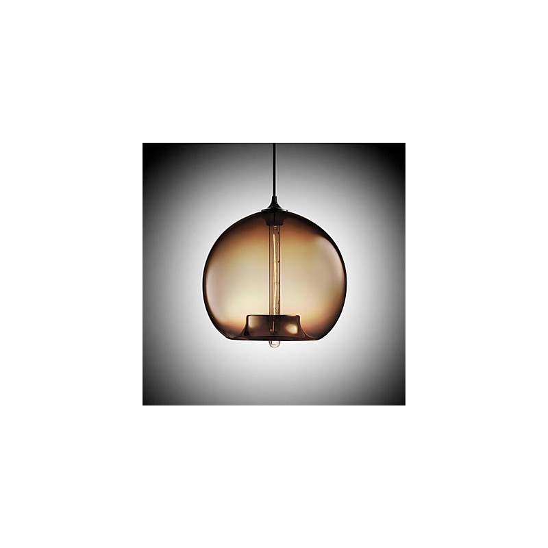 Retro Kreative Einkopf Glas Pendelleuchte Cafe Im Goldfischglas