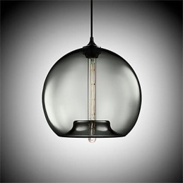 Retro Kreative Einkopf Glas Pendelleuchte Cafe Im Goldfischglas