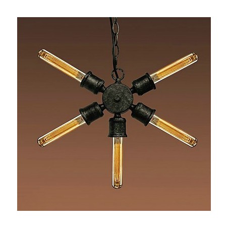 Pendelleuchte aus Metall im Retro-Stil Pendelleuchte aus Metall im Retro-Stil