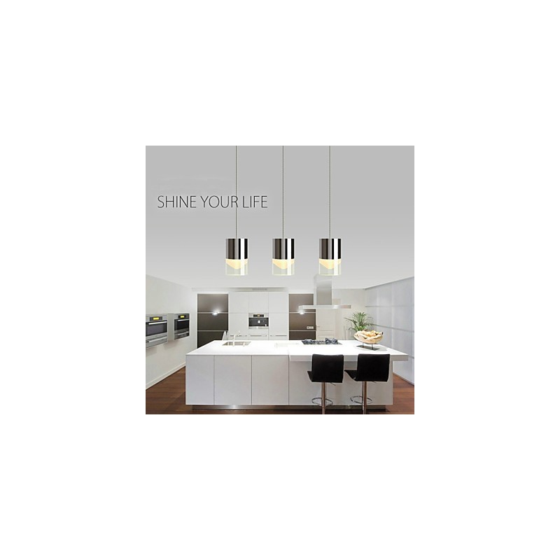 3 Lichter Pendelleuchte Modern Zeitgenössisch Metall
