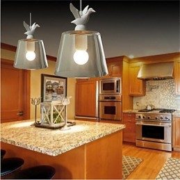Amerikanischen Stil Retro Kreative Single Head Glas lampe die Nordic Cafe