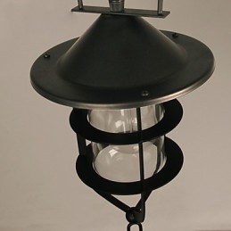 Pendelleuchte aus Metall im Mini-Retro-Stil