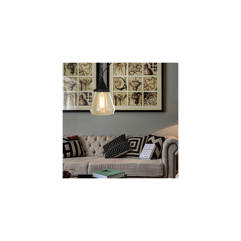 Pendelleuchten Traditionell Klassisch Vintage Retro Landhaus Garage Metall
