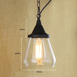 Pendelleuchten Traditionell Klassisch Vintage Retro Landhaus Garage Metall
