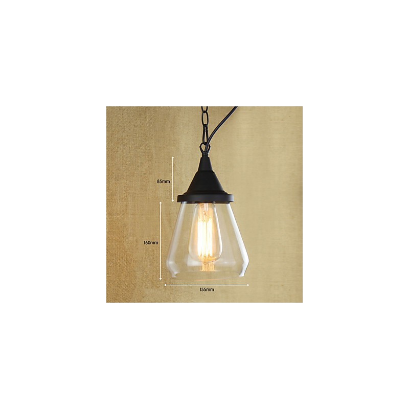 Pendelleuchten Traditionell Klassisch Vintage Retro Landhaus Garage Metall