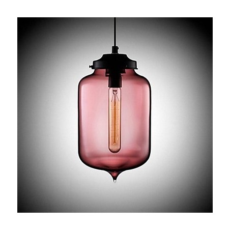 Flaschendesign Pendelleuchte 1 Licht Minimalistische Eisenmalerei Flaschendesign Pendelleuchte 1 Licht Minimalistische Eisenmalerei