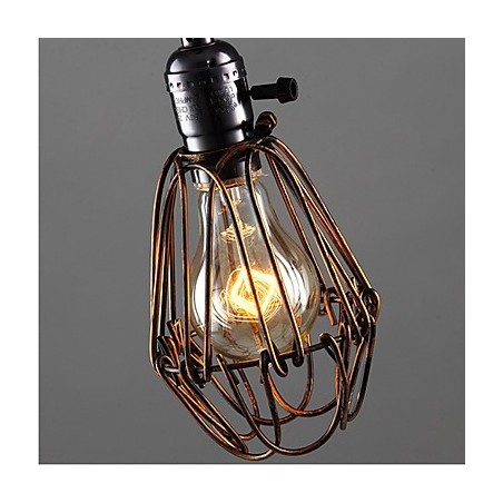 Amerikanischen Land Industrielle Wind Lampe Retro Kleine Kronleuchter Eisen Käfig Amerikanischen Land Industrielle Wind Lampe Retro Kleine Kronleuchter Eisen Käfig