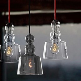 The Glass Chandelier Perfume line Hanging lamp