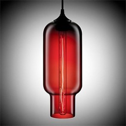 Retro Kreative Einkopf Glas Pendelleuchte Cafe Im Goldfischglas