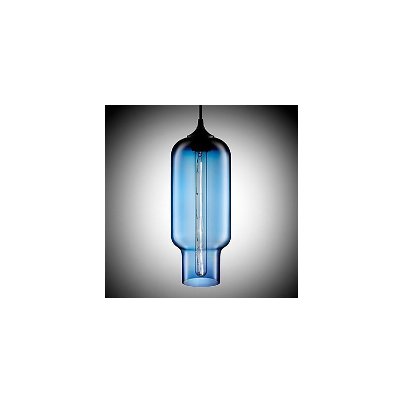 Retro Kreative Einkopf Glas Pendelleuchte Cafe Im Goldfischglas