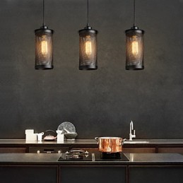 Kreative Metall Mesh Pendelleuchte Einfache Pendelleuchten Cafe Pendelleuchte