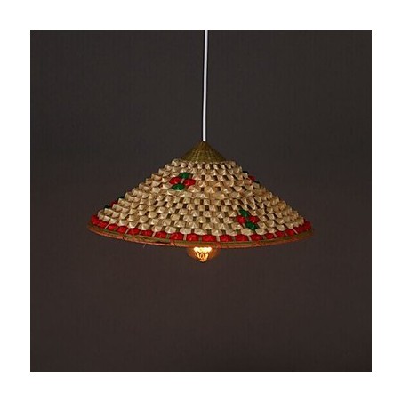Kaffee Bambus Hüte Hut Kronleuchter Lampe Kaffee Bambus Hüte Hut Kronleuchter Lampe
