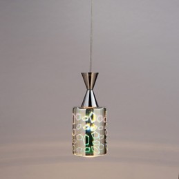 Dream Lasergravur verchromte Pendelleuchte L