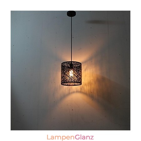 Amerikanischer Retro-Kronleuchter mit einem Kopf aus Eisen im Landhausstil