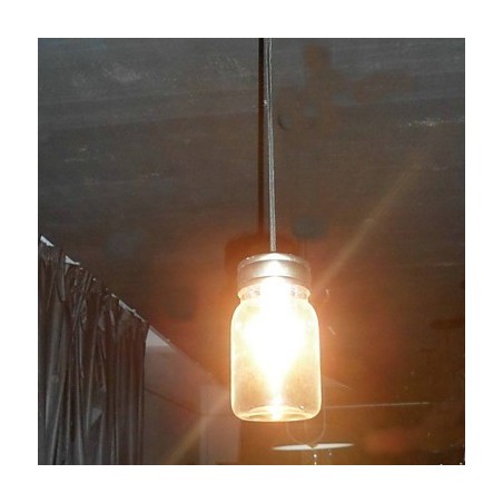 Moderne, minimalistische Pendelleuchte mit 1 Licht in Flaschenform Moderne, minimalistische Pendelleuchte mit 1 Licht in Flaschenform
