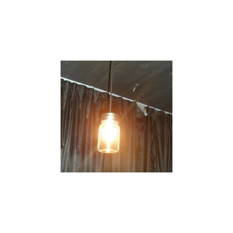 Moderne, minimalistische Pendelleuchte mit 1 Licht in Flaschenform