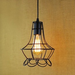 Pendelleuchten Traditionell Klassisch Vintage Retro Landhaus Garage Metall