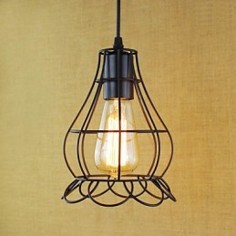 Pendelleuchten Traditionell Klassisch Vintage Retro Landhaus Garage Metall