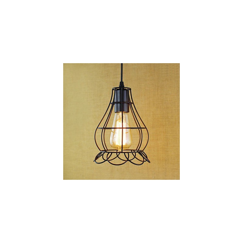 Pendelleuchten Traditionell Klassisch Vintage Retro Landhaus Garage Metall