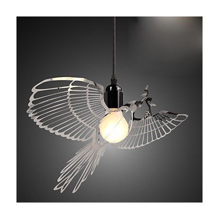 Kreative moderne Mode Dekoration Edelstahl Vogel Vogel Droplight Lampe Kreative moderne Mode Dekoration Edelstahl Vogel Vogel Droplight Lampe