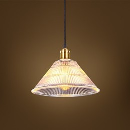 Vertraglich Amerikanischen Ländlichen Industrielle Glas Retro Droplight Falls Lampe