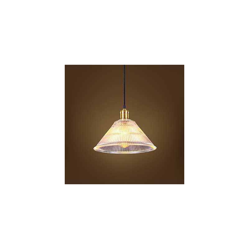 Vertraglich Amerikanischen Ländlichen Industrielle Glas Retro Droplight Falls Lampe