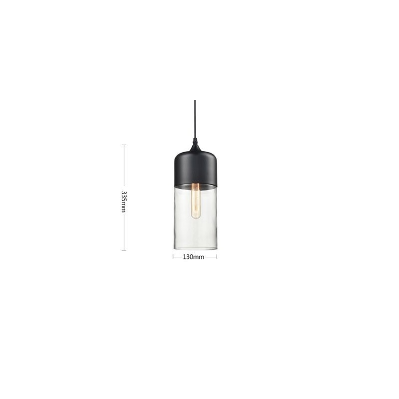 Die Kunst-Kronleuchterlampe aus Schmiedeeisen und Glas von The Nordic Creative Stair Shop