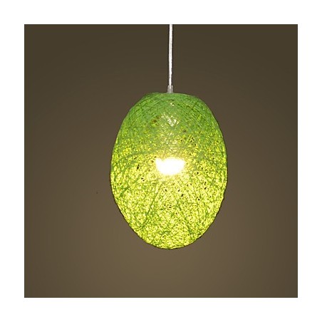 Moderne ländliche Cany Art gewebte Rattan-Einzelkopf-Hängelampe Moderne ländliche Cany Art gewebte Rattan-Einzelkopf-Hängelampe