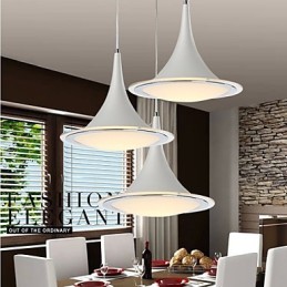 Trompete Pendelleuchte Droplight Acryl Kronleuchter