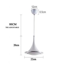 Trompete Pendelleuchte Droplight Acryl Kronleuchter