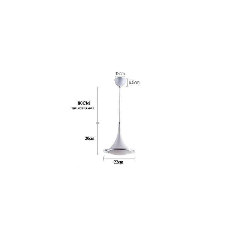 Trompete Pendelleuchte Droplight Acryl Kronleuchter
