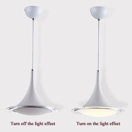 Trompete Pendelleuchte Droplight Acryl Kronleuchter