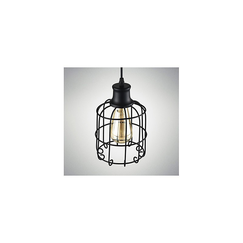 Edison Vintage Licht Anhänger Lampe Leuchte Kronleuchter Käfig Lampenschirm