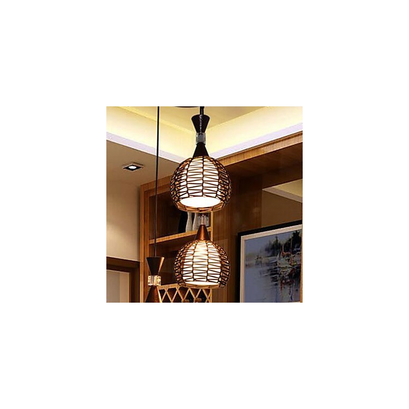 Ländlichen Cany Kunst Weben Klassische Vertraglich Droplight Lampe Licht