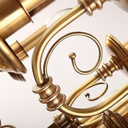 Kronleuchter Traditionell Klassisch Rustikal Lodge Metall