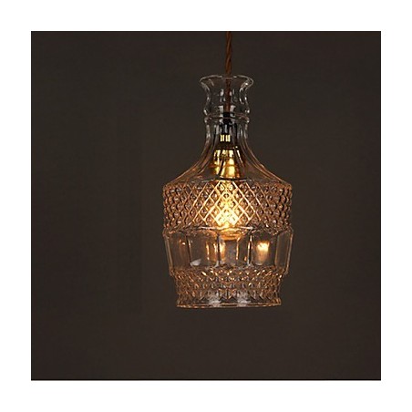 Romantische Flasche Kreative Geschnitzte Kunst Glas Kronleuchter Licht Pendelleuchte Romantische Flasche Kreative Geschnitzte Kunst Glas Kronleuchter Licht Pendelleuchte