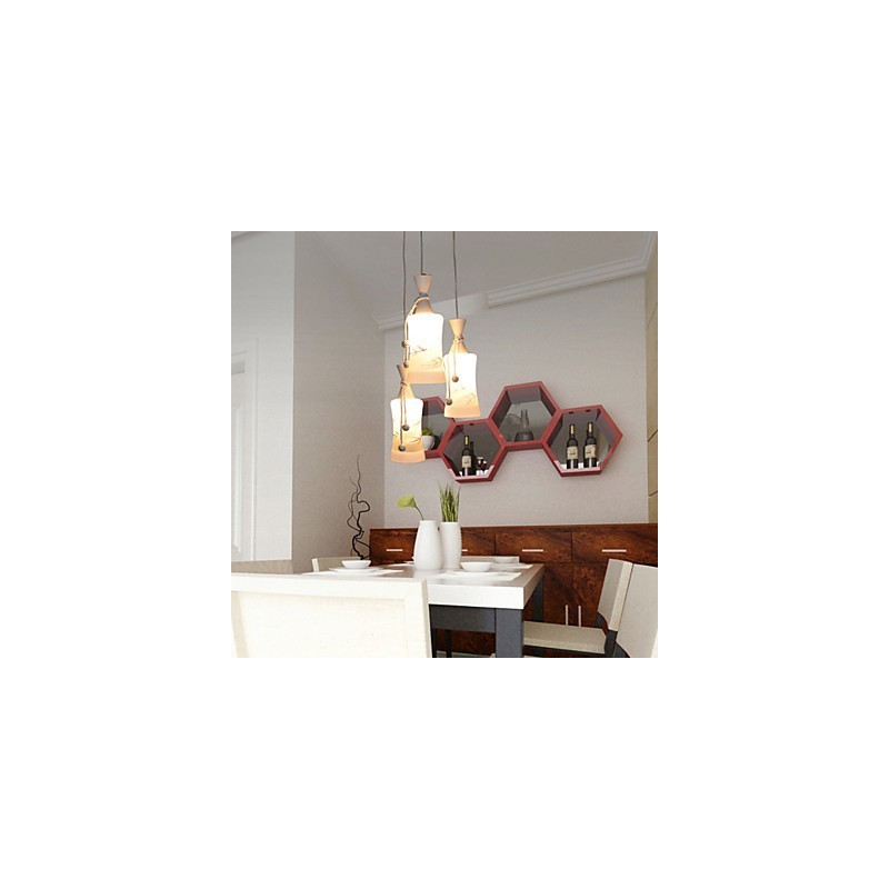 Kreative Warm Air Line Blätter Droplight Lampe Licht
