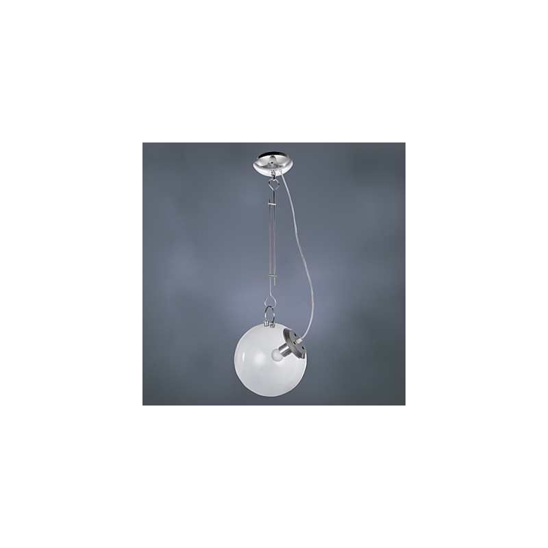 Moderne Pendelleuchte im zeitgenössischen Mini-Stil mit Gemälde